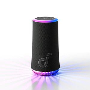 Soundcore Glow Portable Bluetooth Speaker w/Synchronized 'Radiant Light' Show